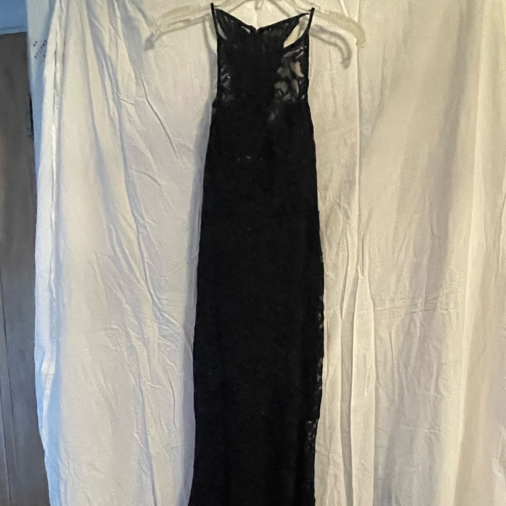 Elegant Black Evening Gown